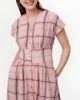 Exquise Exquise V Neck Sleeveless Midi Dress With Shirred Waist - 5