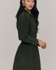 emerald maxi dress long sleeve Baltic Born Womens Destiny Sequin Maxi Dress | Emerald main image 1