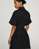 Exquise Tobie Eyelet Mini Shirt Dress by Exquise - 3