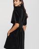 Exquise Tobie Velvet Mini Shirtdress - 4