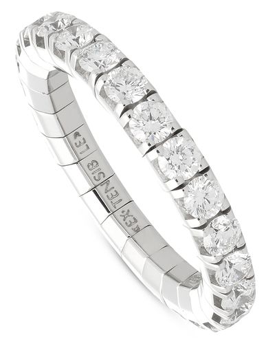 Extensible Extensible 18K White Gold Diamond Stretch Ring