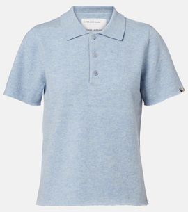 Extreme Cashmere Extreme Cashmere NÂ°198 Salamander cashmere-blend polo shirt