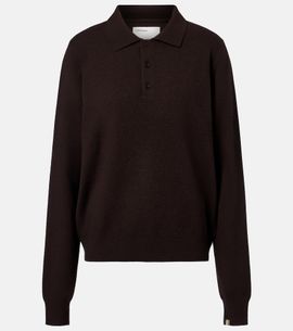 Extreme Cashmere Extreme Cashmere N°223 Be For cashmere-blend polo sweater