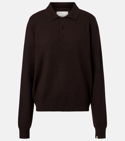 Extreme Cashmere Extreme Cashmere N°223 Be For cashmere-blend polo sweater