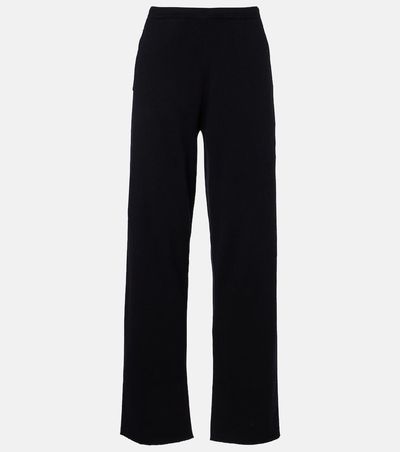 Extreme Cashmere Extreme Cashmere NÂ°320 Rush cashmere-blend wide-leg pants