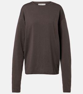 Extreme Cashmere Extreme Cashmere N°347 Aries cotton and cashmere sweater