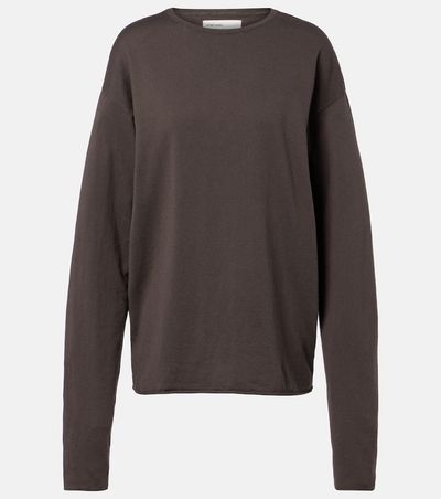Extreme Cashmere Extreme Cashmere N°347 Aries cotton and cashmere sweater