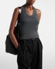 Extreme Cashmere Extreme Cashmere N°409 Jerry halterneck cotton and cashmere top - 2