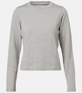 Extreme Cashmere Extreme Cashmere NÂ°451 Lisa cotton and cashmere top