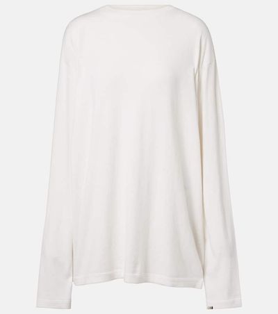 Extreme Cashmere Extreme Cashmere NÂ°452 Rock cotton and cashmere top