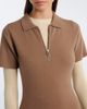 Extreme Cashmere Extreme Cashmere N°497 Georgia cashmere-blend polo dress - 3