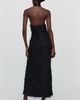 Extro & Vert Halter Fringe Midi Dress - 3