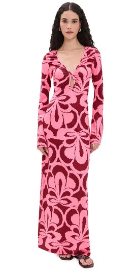 Eywasouls Malibu Eywasouls Malibu Diana Bell Dress Rosy Retro