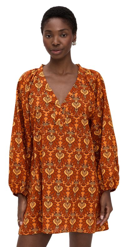 Eywasouls Malibu Eywasouls Malibu Iman Mini Dress Amber Lotus