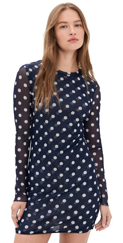 Eywasouls Malibu Eywasouls Malibu Scarlet Mini Dress Midnight Dot