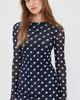 Eywasouls Malibu Eywasouls Malibu Scarlet Mini Dress Midnight Dot - 2