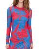 Eywasouls Malibu Eywasouls Malibu Scarlet Mini Mesh Dress Radiant Flora - 1