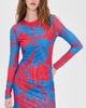 Eywasouls Malibu Eywasouls Malibu Scarlet Mini Mesh Dress Radiant Flora - 2