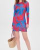 Eywasouls Malibu Eywasouls Malibu Scarlet Mini Mesh Dress Radiant Flora - 5