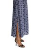 Eywasouls Malibu Women's Jewel Floral/Gingham Cotton A-Line Maxi Skirt - 6