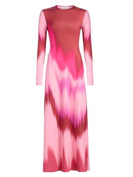 Eywasouls Malibu Women's Sam Ikat-Inspired Maxi Dress