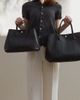 Ezra Arthur Ezra Arthur Audrey American Steer Leather Top Handle Bag - 2