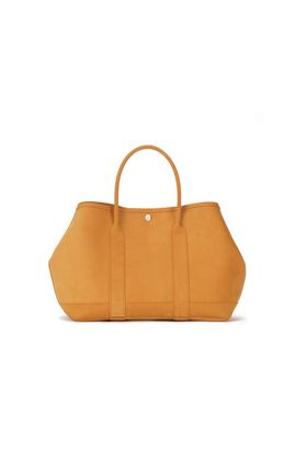 Ezra Arthur Ezra Arthur Audrey Velvet Leather Tote Bag