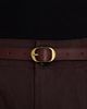 Ezra Arthur Ezra Arthur Oval Buckle Leather Belt 18mm - 2