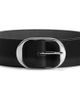 Ezra Arthur Ezra Arthur Oval Buckle Leather Belt 45mm - 1