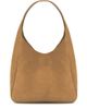 Ezra Arthur Ezra Arthur Phoebe Leather Hobo Nubuck Suede Shoulder Bag - 1