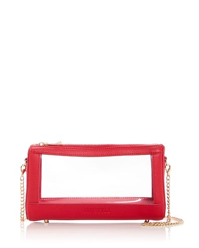 F & w Style F & W Style Violet Clear Clutch