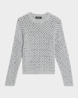 FABIANA FILIPPI Crewneck Silk Knit T-Shirt