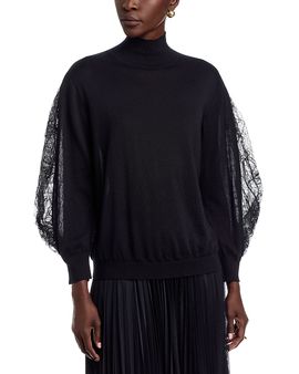 Fabiana Filippi Fabiana Cashmere & Silk Mock Collar Sweater