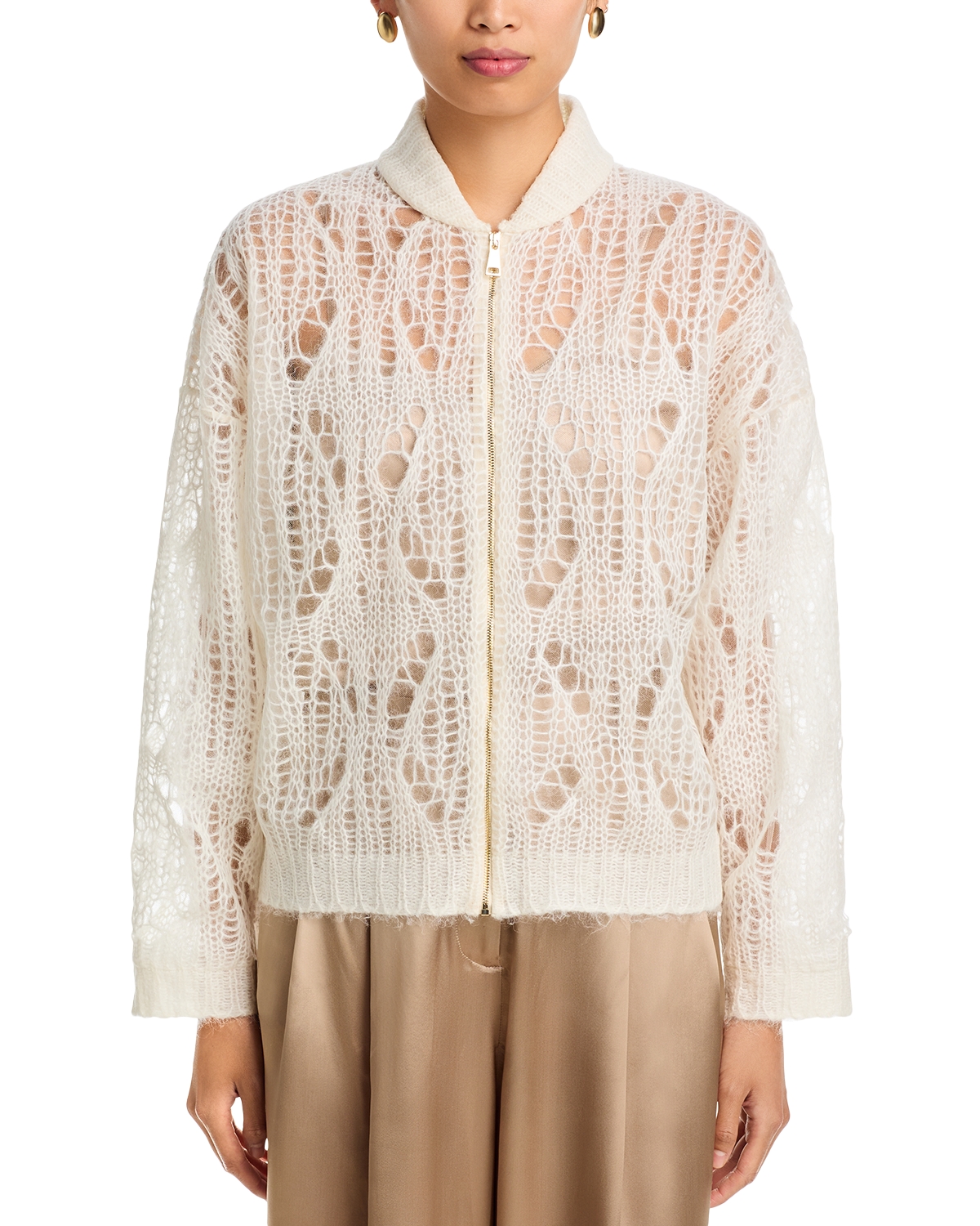 Fabiana Filippi - Bomber Cardigan Sweater