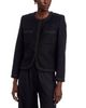 Fabiana Filippi Fabiana Filippi Knit Trim Sequin Blazer - 3