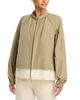 Fabiana Filippi Fabiana Filippi Layered Hem Taffeta Bomber Jacket - 3
