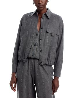 Fabiana Filippi Fabiana Filippi Pinstripe Flannel Shirt