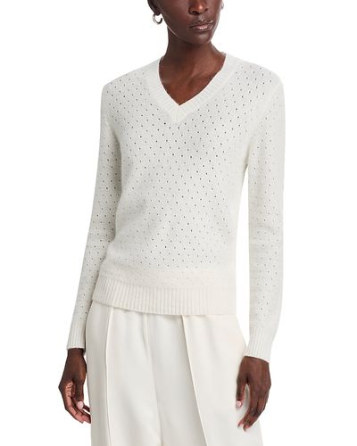 Fabiana Filippi Fabiana Filippi Sequin V Neck Sweater