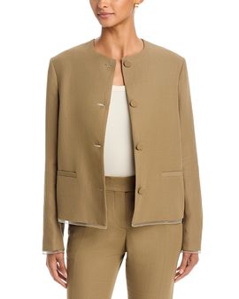 Fabiana Filippi Fabiana Filippi Sheer Trim Jacket