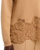 Fabiana Filippi Fabiana Filippi Turtle Neck Lace Trim Sweater - 4