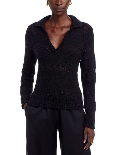 Fabiana Filippi Fabiana Filippi V Neck Polo Top