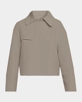 Fabiana Filippi Raglan-Sleeve Wool-Cashmere Jacket