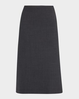 FABIANA FILIPPI Seamed A-Line Midi Skirt
