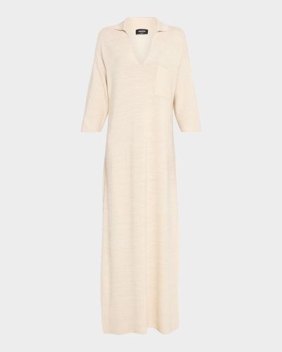 FABIANA FILIPPI Shimmer Knit Maxi Sweater Dress