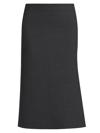 Fabiana Filippi Women's Bonded Wool Pencil Skirt