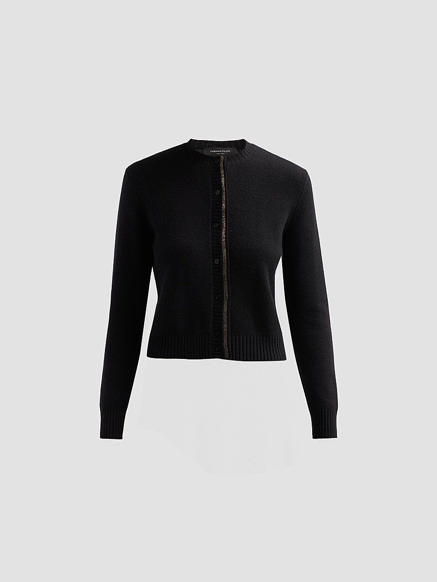 Fabiana Filippi - Women's Platinum Filo Diamanté Wool-Silk