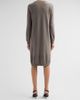 Fabiana Filippi Women's Platinum Knit Pinned Dress - 3