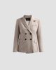 Fabiana Filippi Women's Striped Virgin Wool-Blend Double-Breasted Blazer - 6