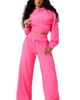 Fabletics Fabletics Polar Fleece Oversized Wide Leg Sweatpant - 2