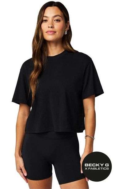 Fabletics Fabletics Women's 100% Cotton Boxy Tee